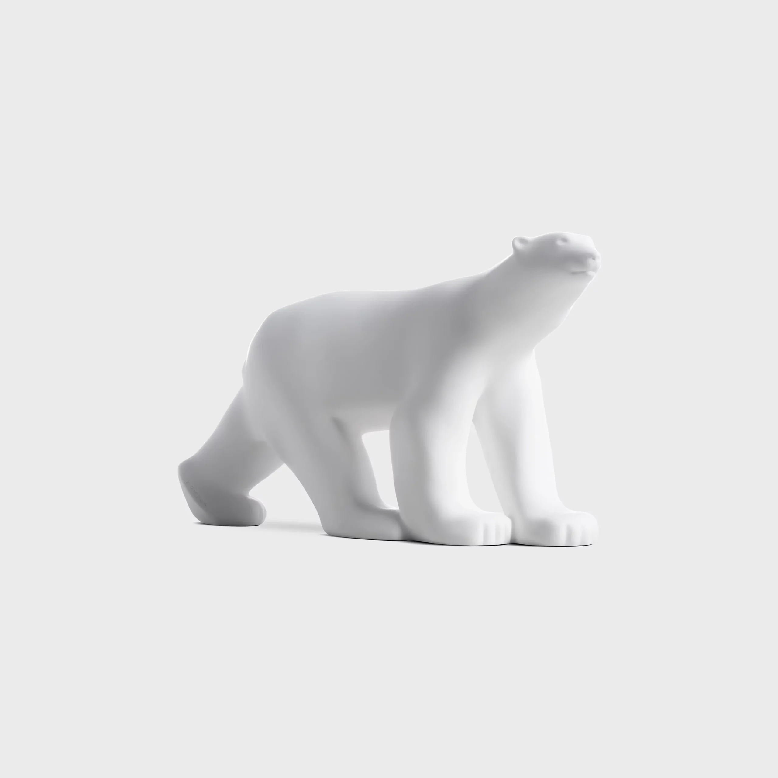 Statu L'ours silvr d François Pompon 11 cm