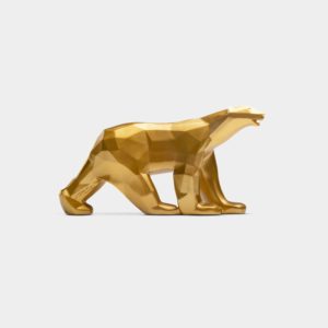 Ours Or 23 cm - Le Choc des Titans - Orlinski Pompon