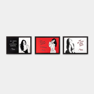 Triptyque Éditions sur soie